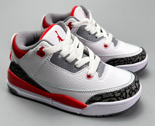 Kids Air Jordan Cement 3 19